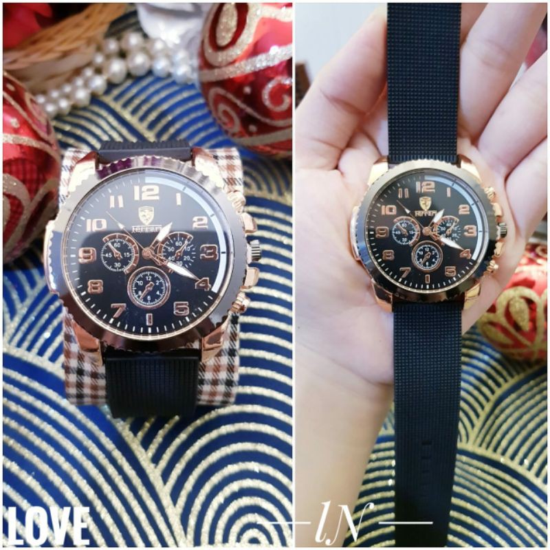 jam tangan pria free box