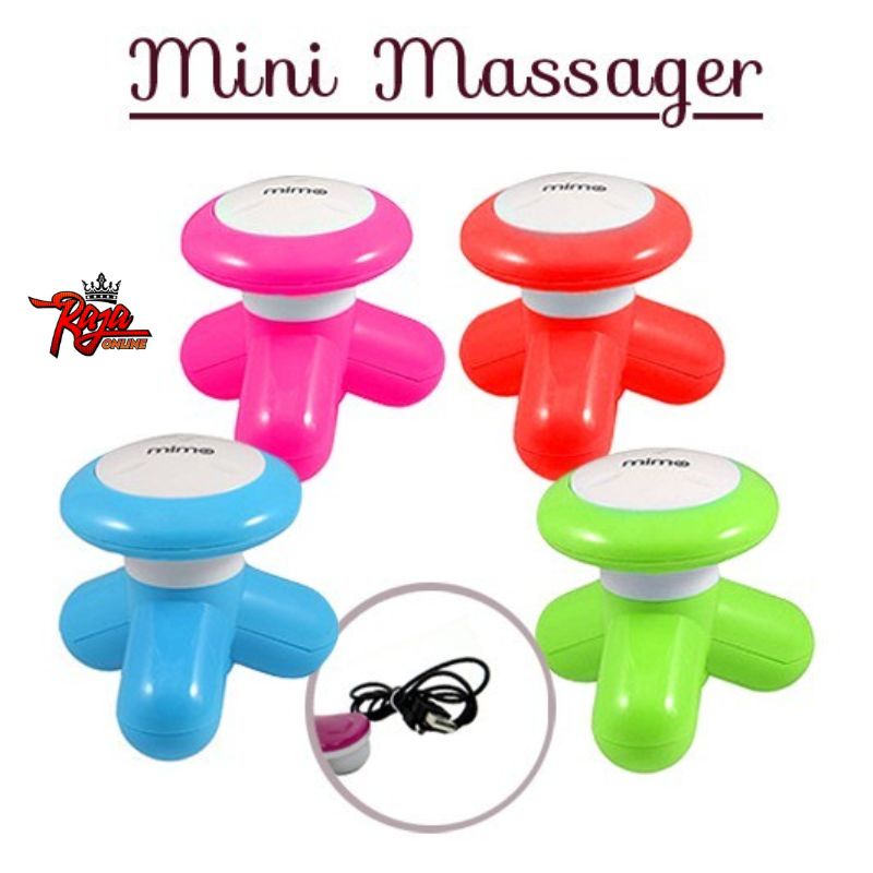 AM81 - Mimo Mini Massager / Alat Pijat Mini Portable