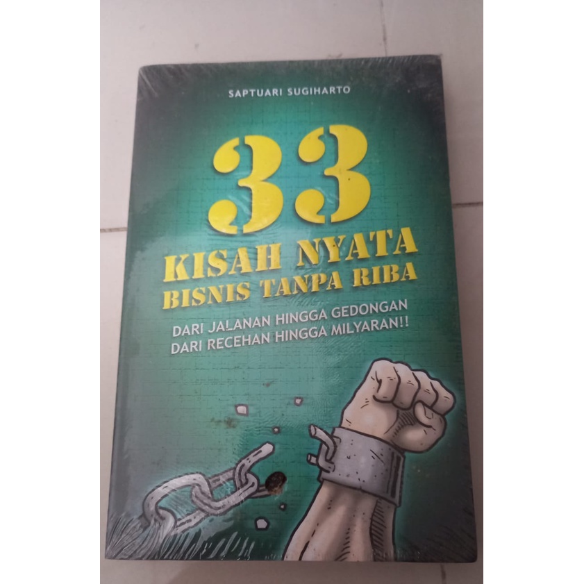 Buku 33 Kisah Nyata Bisnis Tanpa Riba Original (NEW SPECIAL 2020 ) Jogist