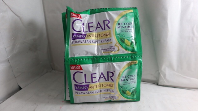 Shampo clear sachet / shampo clear lemon / shampo clear sachetan