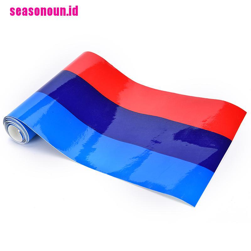 【seasonoun】DIY For BMW Flag Auto Waist Line Hood Sicker Decal Car Stickers 1M