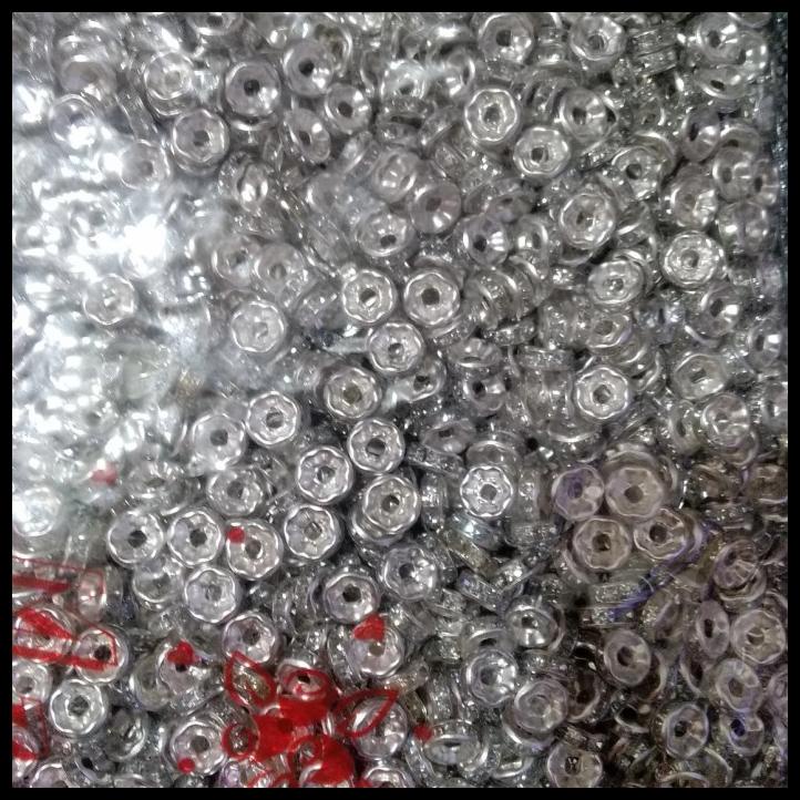 

Pembatas Mutiara /Mote Gold 8Mm/1Pon