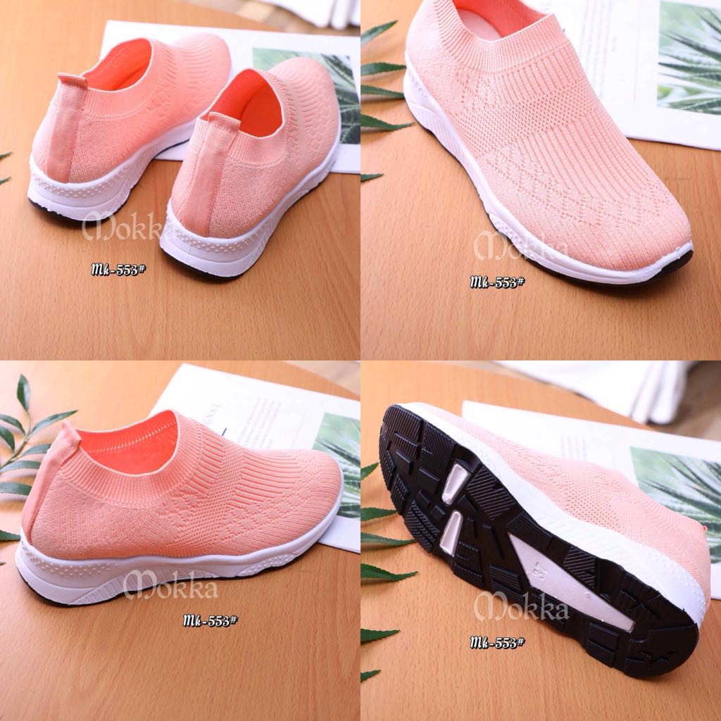 SEPATU SNEAKERS WANITA IMPORT ORIGINAL BRANDED MOKKA ALICIA MK-553
