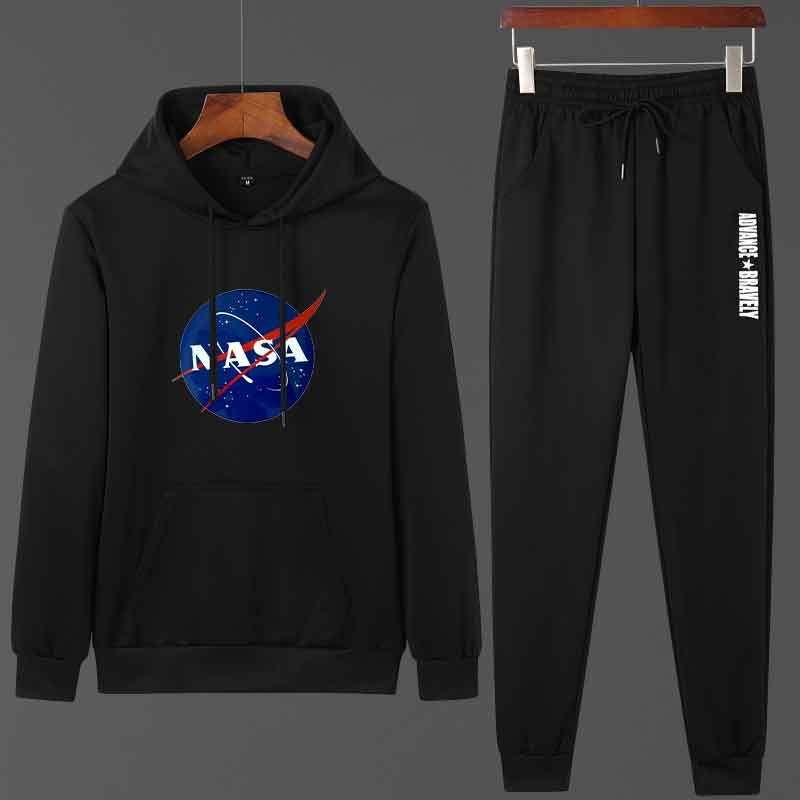 PAKAIAN PRIA / BAJU 1 SET PRIA / SETELAN PRIA TERBARU / TERMURAH SWEATER PRIA NASA