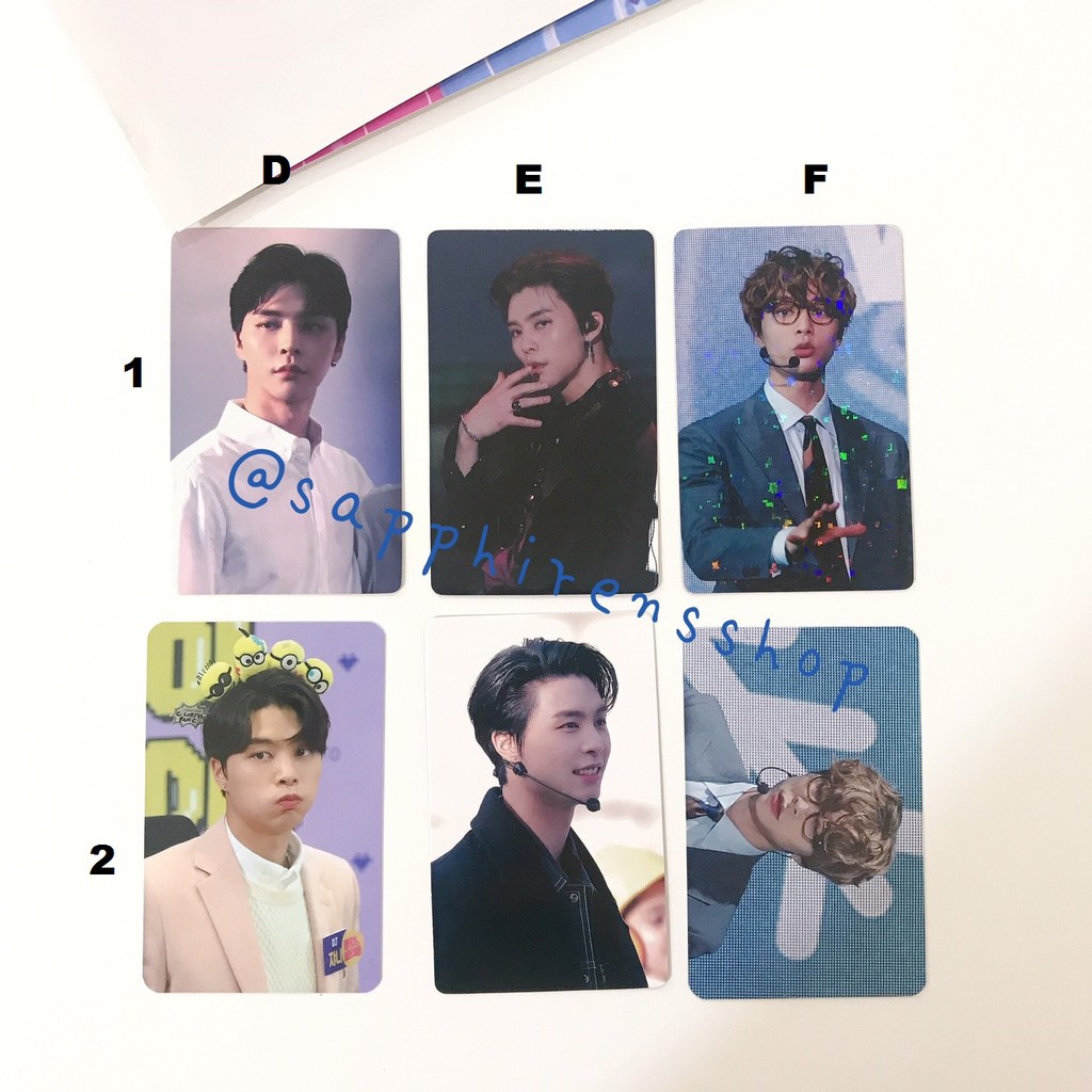 NCT Johnny Suh PHOTOCARD PC Fansite