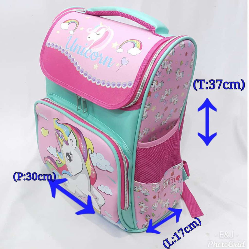 JOYELSY-Tas ransel sekolah anak TK/ SD Fiber premium