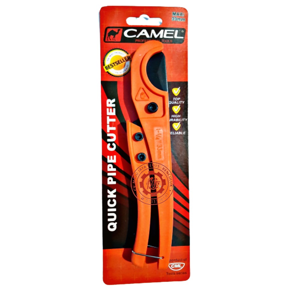 

GUNTING PIPA PVC 33 mm| Pipe Cutter |Gunting Paralon "CAMEL