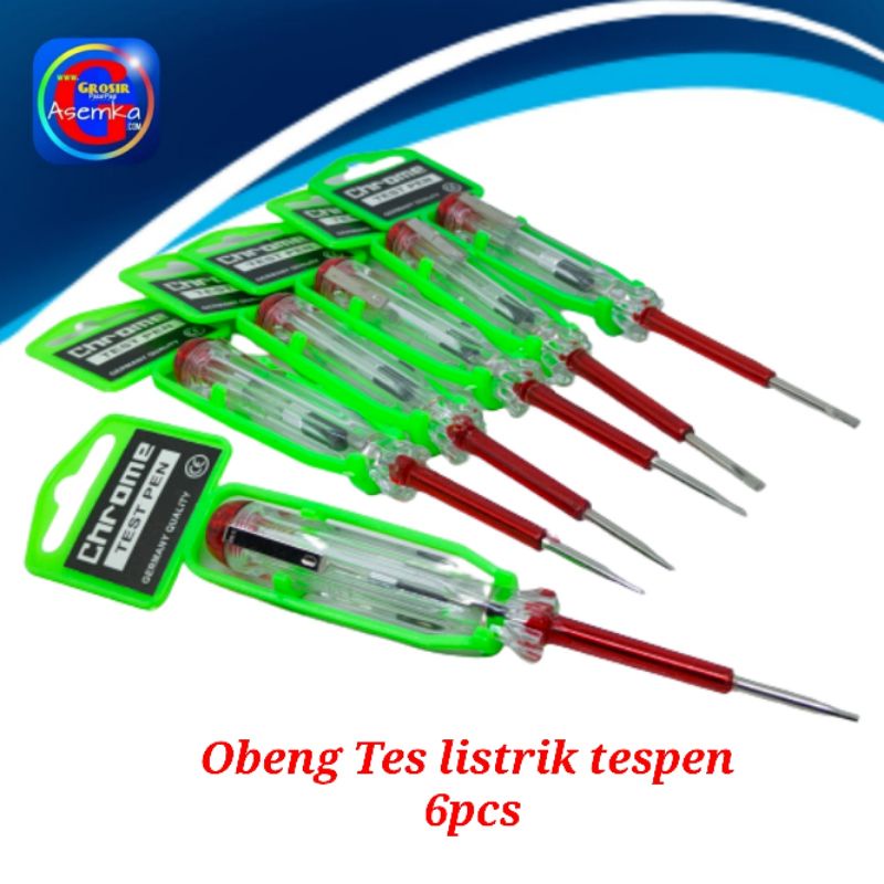 GPA Tespen 6pcs Obeng tes Listrik Grosir