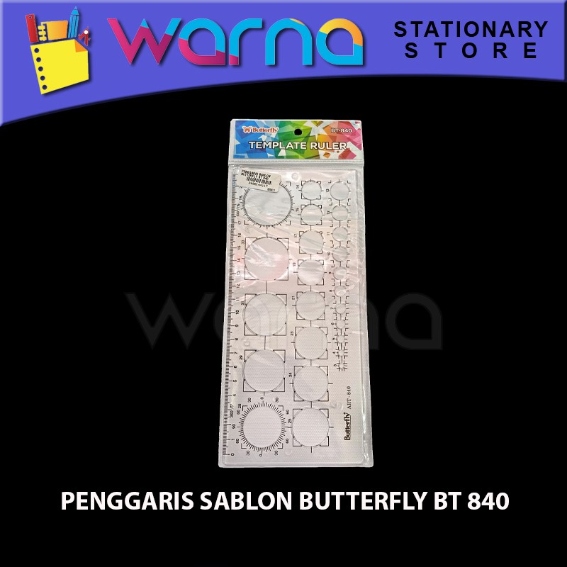 

PENGGARIS SABLON BUTTERFLY BT 840