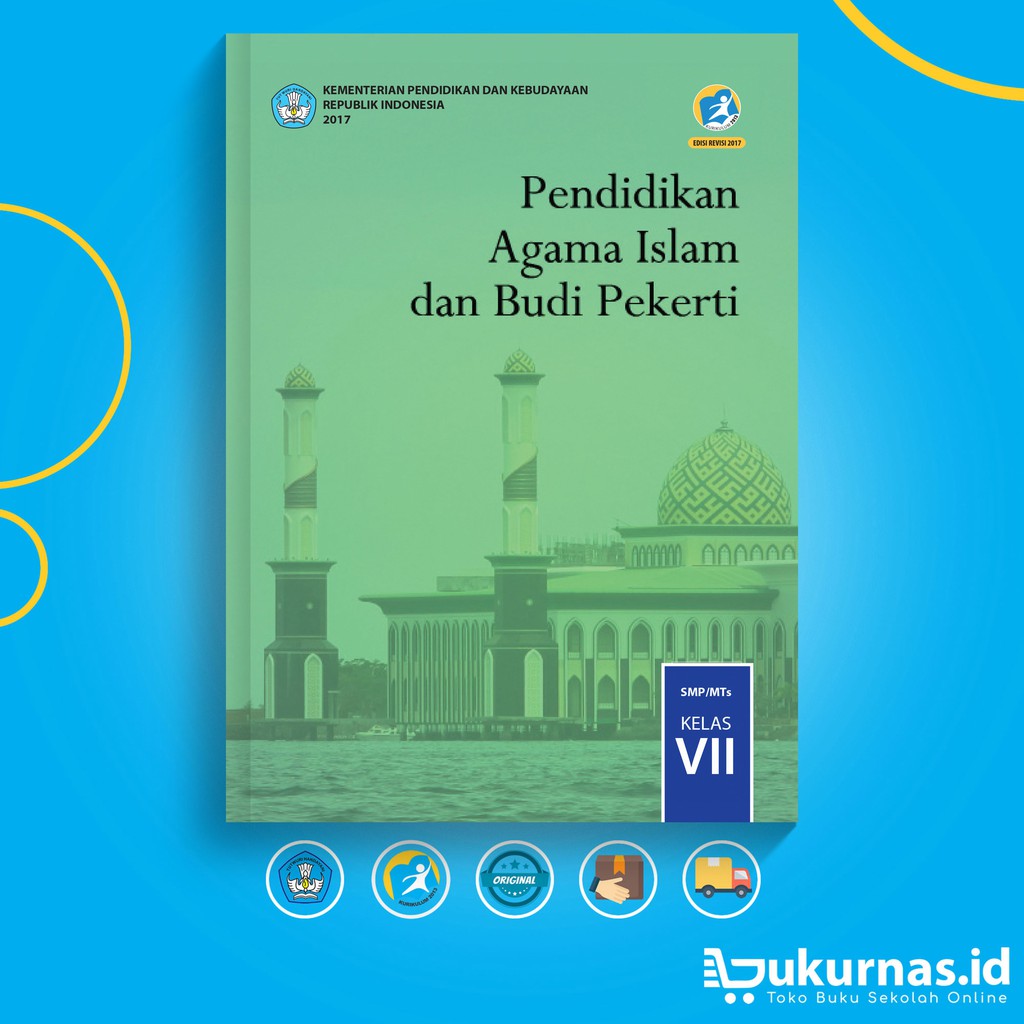 Buku Pendidikan Agama Islam SMP Kelas 7 K13 Revisi Terbaru