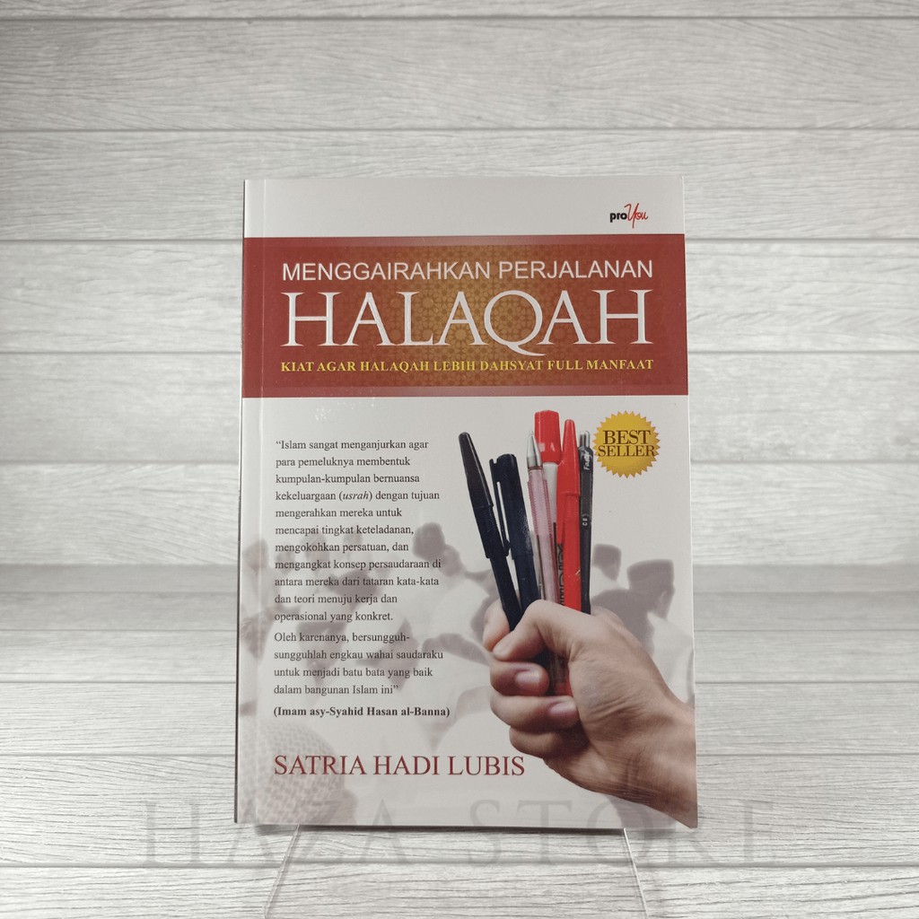 Buku Menggairahkan Perjalanan Halaqah - Pro U Media 100% Original