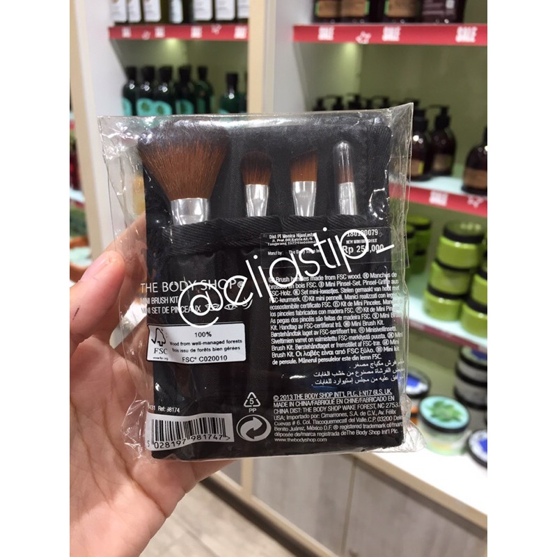 Brush Mini Set Kit ORIGINAL THE BODY SHOP