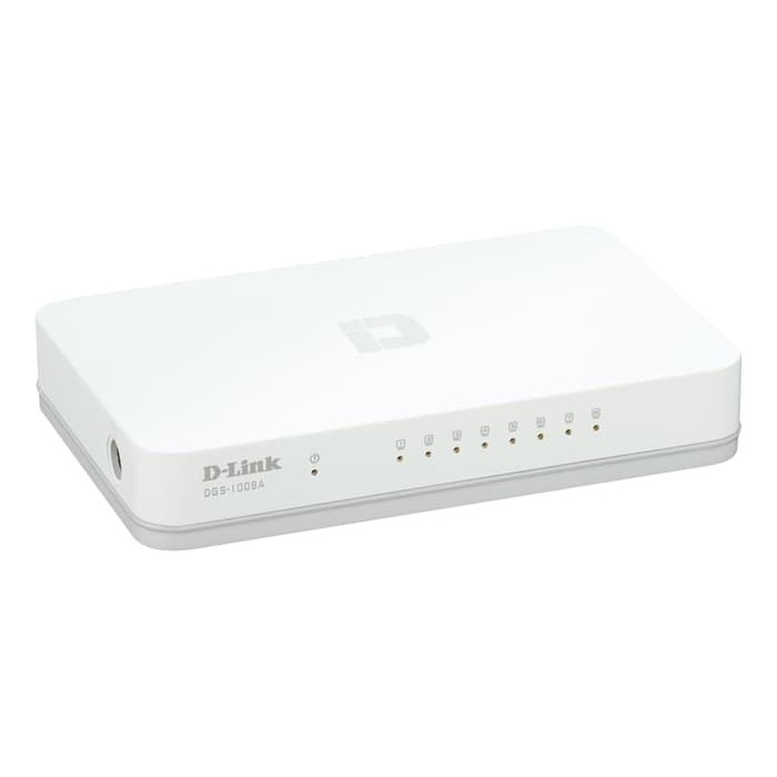 Switch Hub Dlink DGS Gigabit-1008A 8P 10/100/1000 Plastik