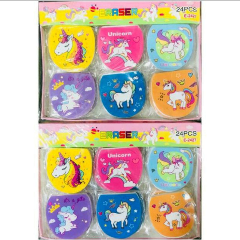 

Penghapus Unicorn, Little Pony per pcs / Setip Unicorn, kuda poni (1 pcs) / Eraser unicorn, little pony