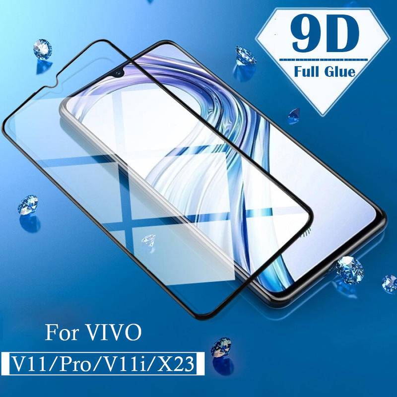 Pelindung Layar Tempered Glass 9d Untuk Vivo X23 Z3 Z3i Y97 V11i V15 V11 Pro V 11 15 Pro