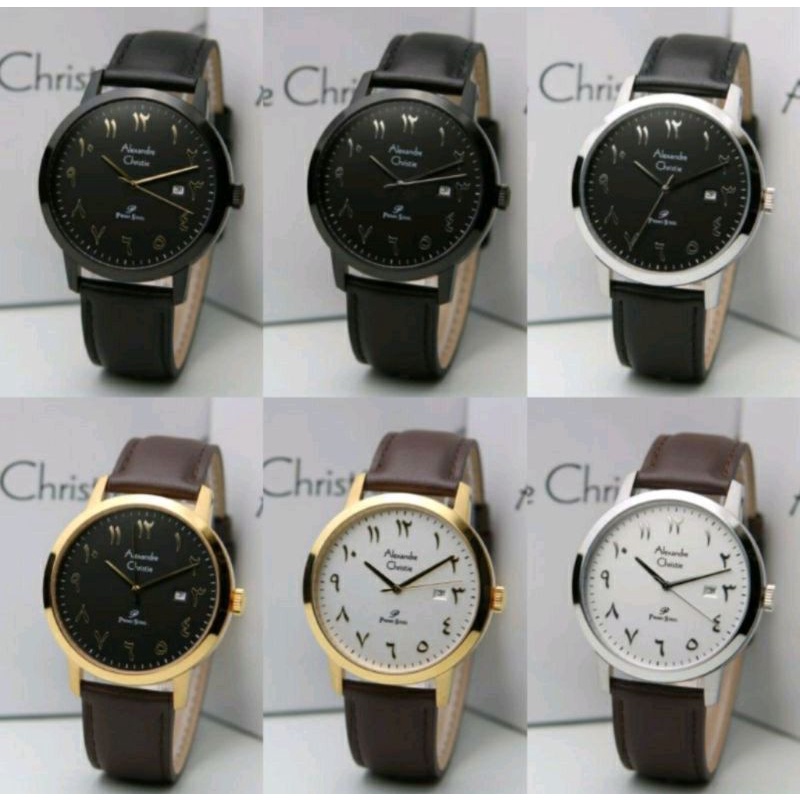 ALEXANDRE CHRISTIE 1024 ANGKA ARAB KULIT #AC1024 #ACPRIMO / JAM AC PRIMO ANGKA ARAB