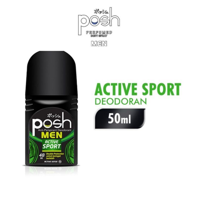 Posh Anti-Perspirant Deodorant/POSH ROLL ON WHITENING 50ML/POSH MEN 50ML