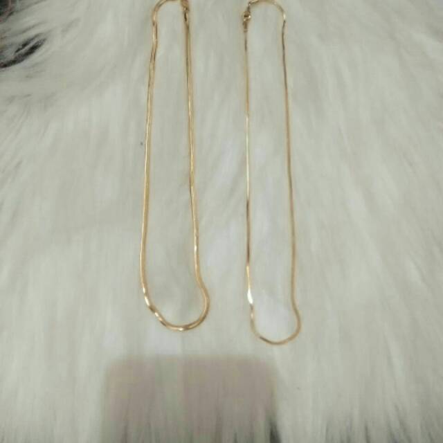 Kalung xuping murah meriah dan anting titanium