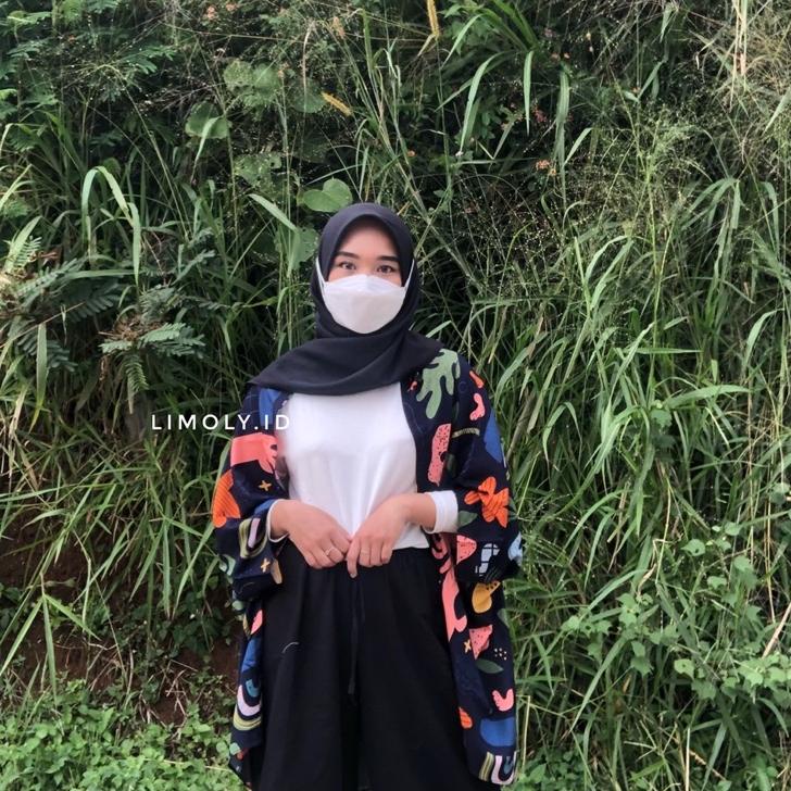 Outer Scarf Rayon / Cardigan Rayon / Outer Rayon "BKO.03Jn22т"