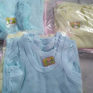 NJG TERMURAH GROSIR  KAOS  DALAM SINGLET  ANAK  BAYI 12 PCS 