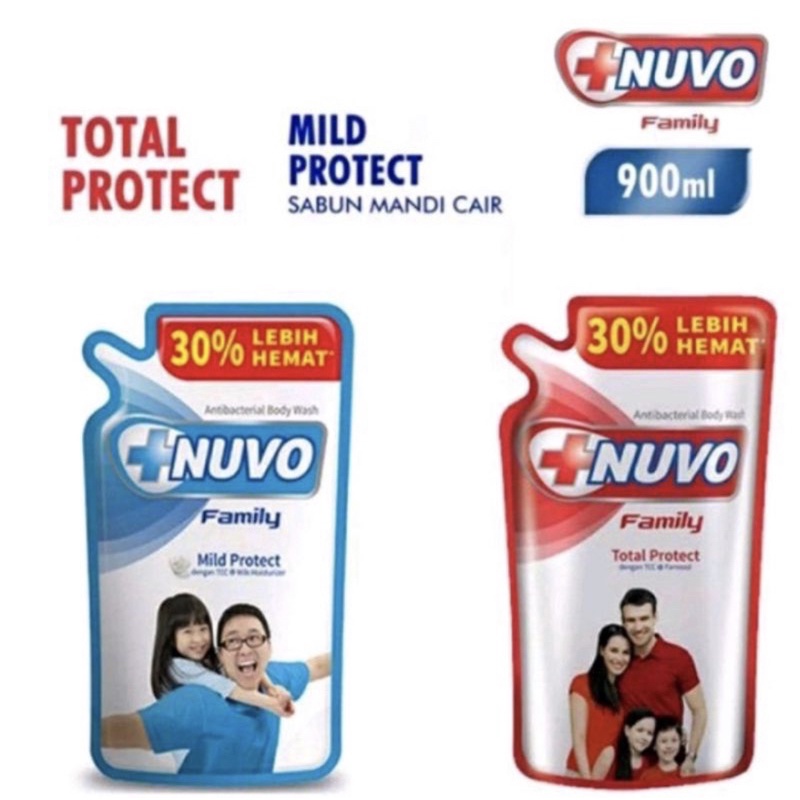 NUVO BODY WASH 900ml