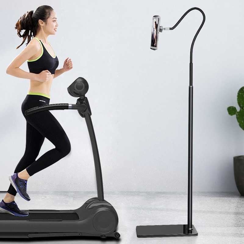 Best Seller ! Karwen Floor Stand Dudukan Smartphone iPad Telescopic Rotating - GH027