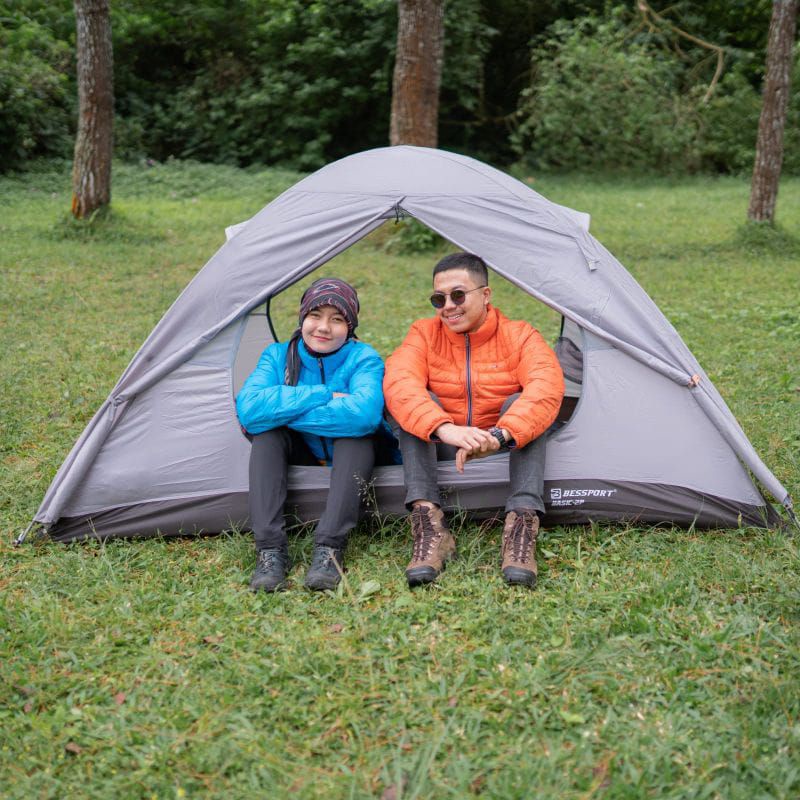 Tenda Bessport alloy-tenda murah double layer alloy-tenda ultralight frame alloy