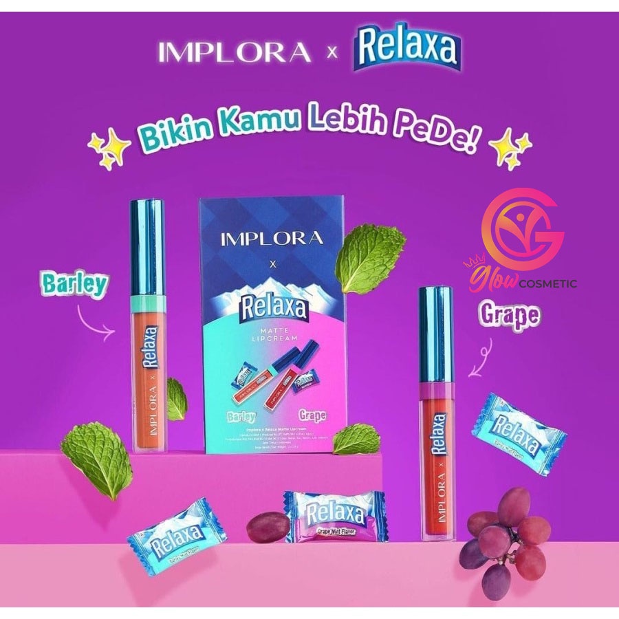 IMPLORA X RELAXA MATTE LIP CREAM