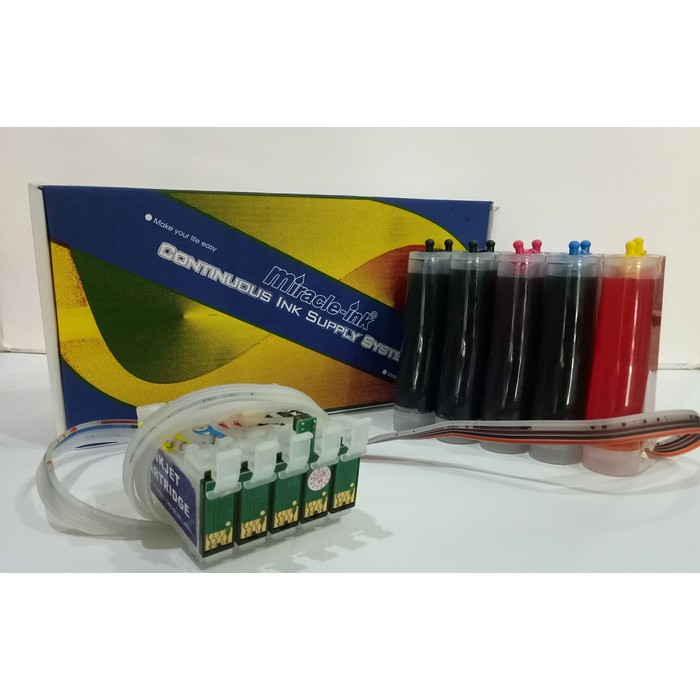Infus Epson / Ciss Epson / Tinta Infus Epson T1100 Miracle 5warna