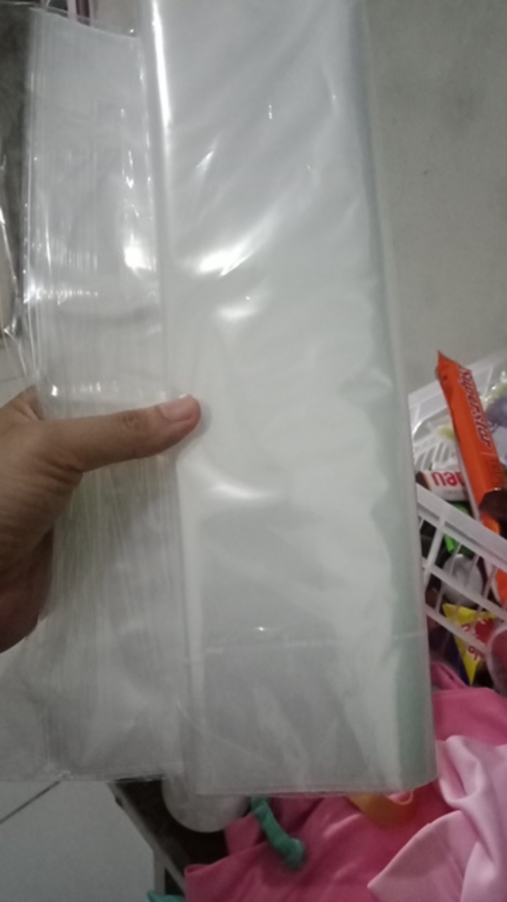 ❤10lembar❤plastik Klip Oval Plong Handle Klip Pond Baju Distro. Klip Ziplock 30x38