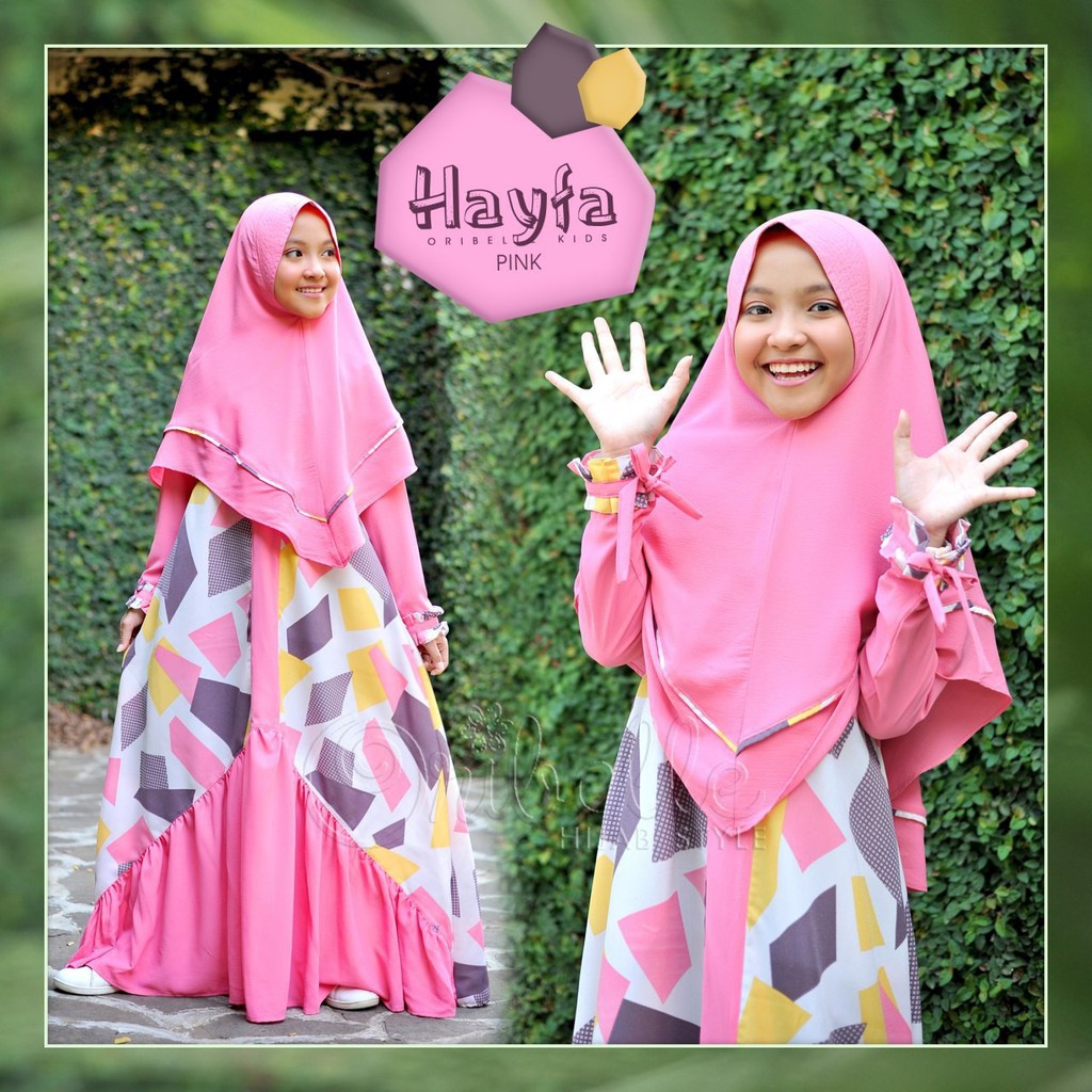 GAMIS ANAK HAYFA BY ORIBELLE KIDS