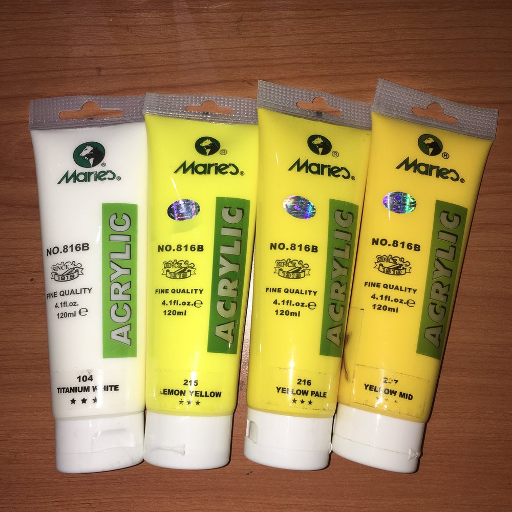 

Promo Maries Acrylic Paint 120ml - Cat Maries Akrilik 120ml Murah