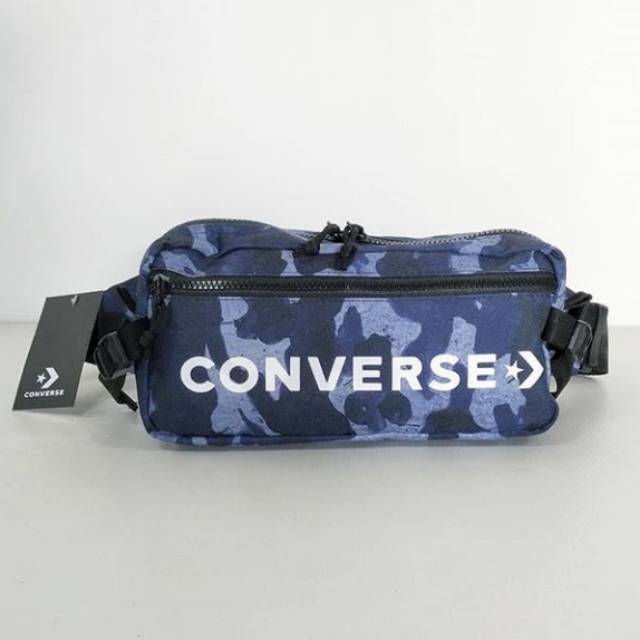 converse mesh look waist bag