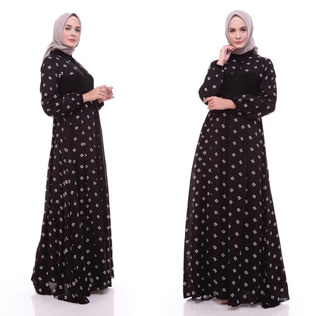 Miswa Dress Black by HL Zerina Banu HLZB