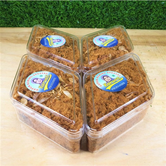 

ABON- GEPUK AYAM KARWATI 100 GRAM / HALAL -MAKANAN-KERING.