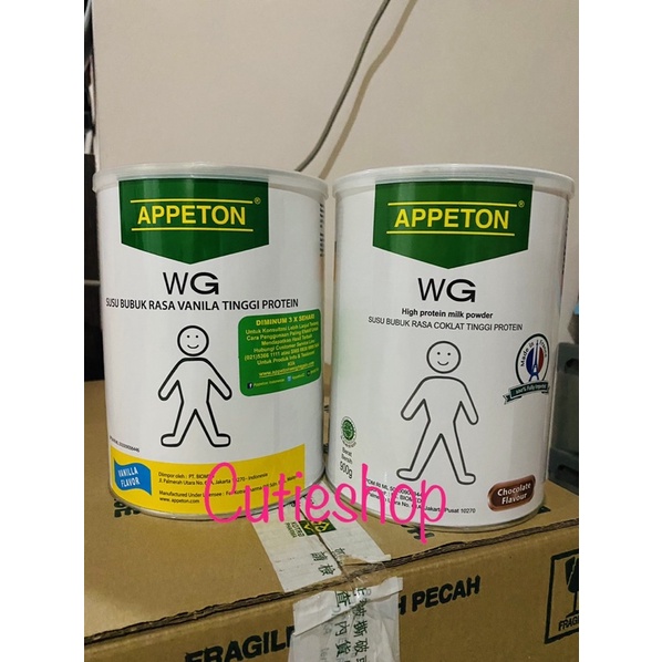 

Appeton Weight Gain Adult 900 gram coklat vanila vanilla susu gemuk penambah berat badan