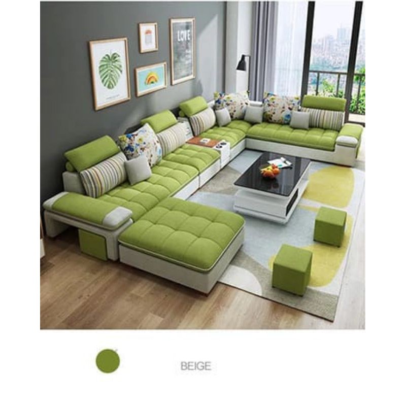 (lu11) shofa ruang tamu minimalis modern