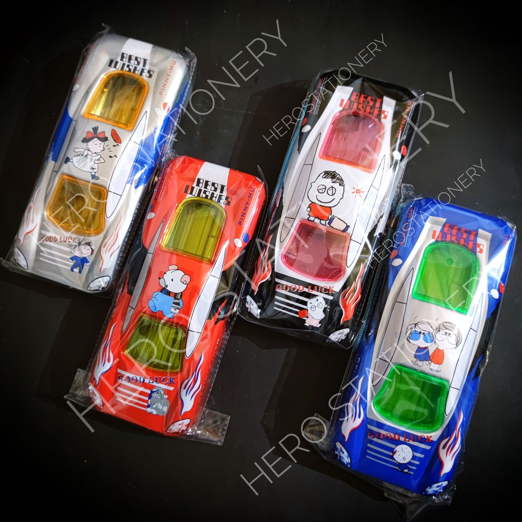 

Kotak pensil pencil case kaleng mobil racing car