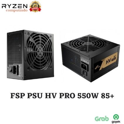 FSP HV PRO 550W 85+ FSP PSU 550W FSP PSU HV PRO 550 WATT