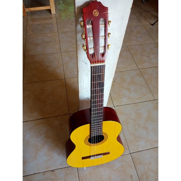 gitar akustik /alatmusik Gitar akustik bonus pic+ paking kayu