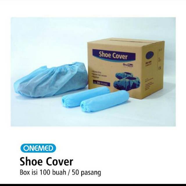 Shoe Cover Pelindung Alas kaki sandal sepatu onemed 100pcs