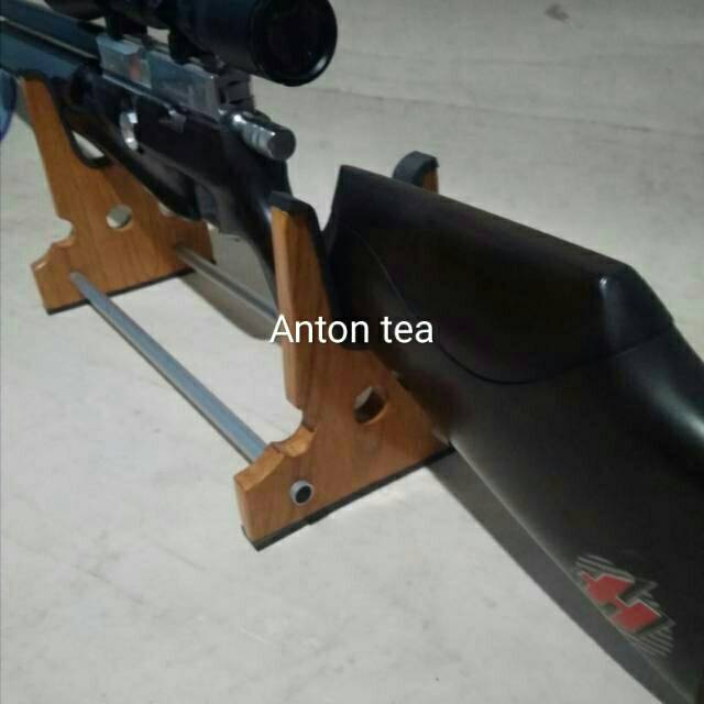 shoting rest/dudukan senapan /shooting rest/display senapan/rak senapan