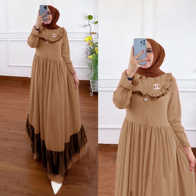 Nabila Maxy/Gamis Dress Wanita Muslim