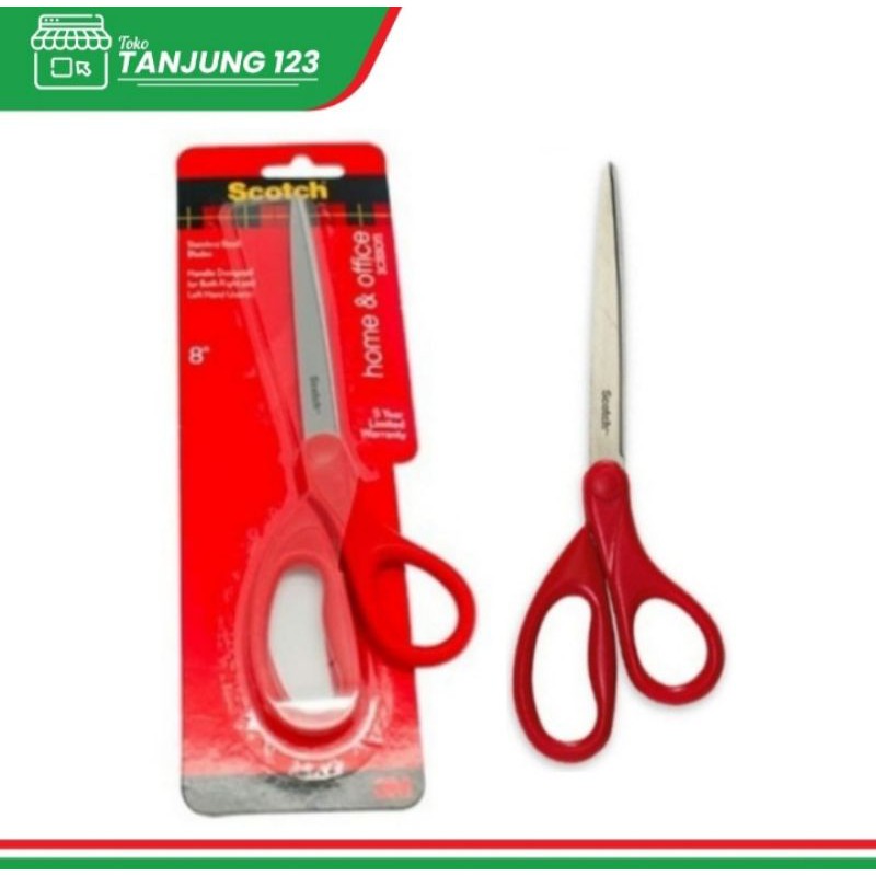 

SCOTCH SCISSORS 1408 GUNTING UNTUK POTONG KERTAS PLASTIK KAIN DLL