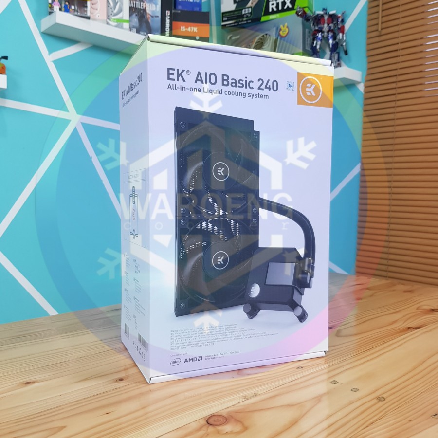Jual EKWB EK AIO BASIC 240 Liquid Water Cooling Shopee Indonesia