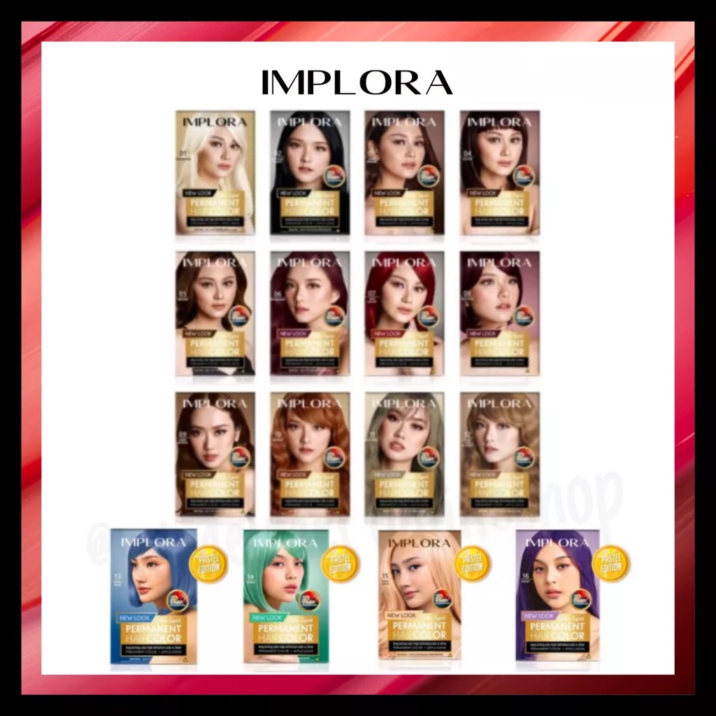 Implora New Permanent Hair Color