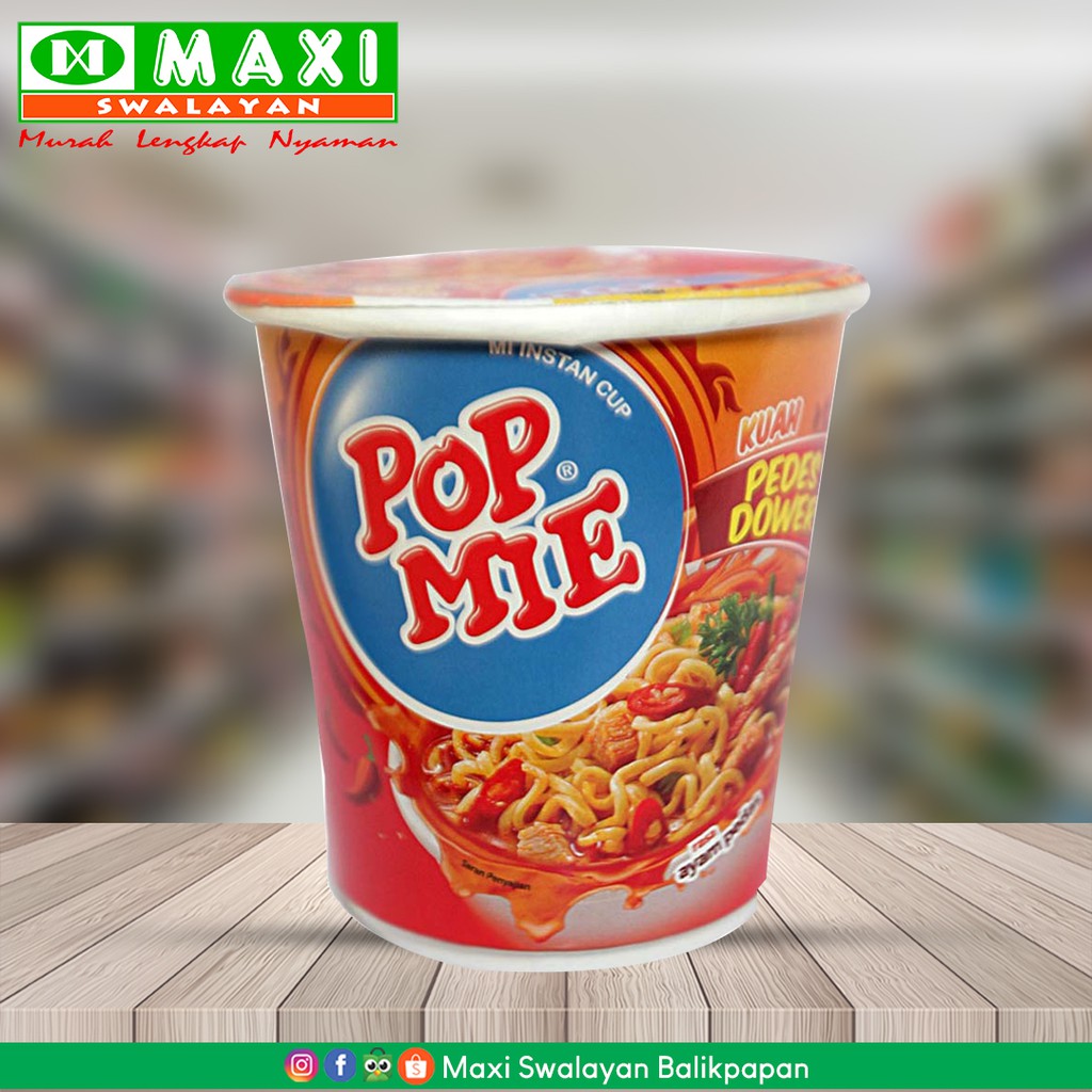 

Indomie Pop Mie Pedas Dower