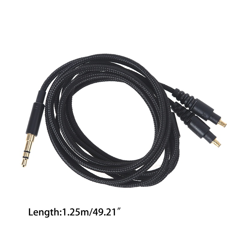 zzz 3.5MM / A2DC Replacement Headphone Cable Line For ATH-SR9 ES770H ES750 ESW950 ESW990H ADX5000 MSR7B Audio Cable