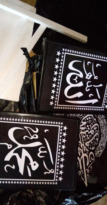 Hiasan Dinding - Walldecor Black