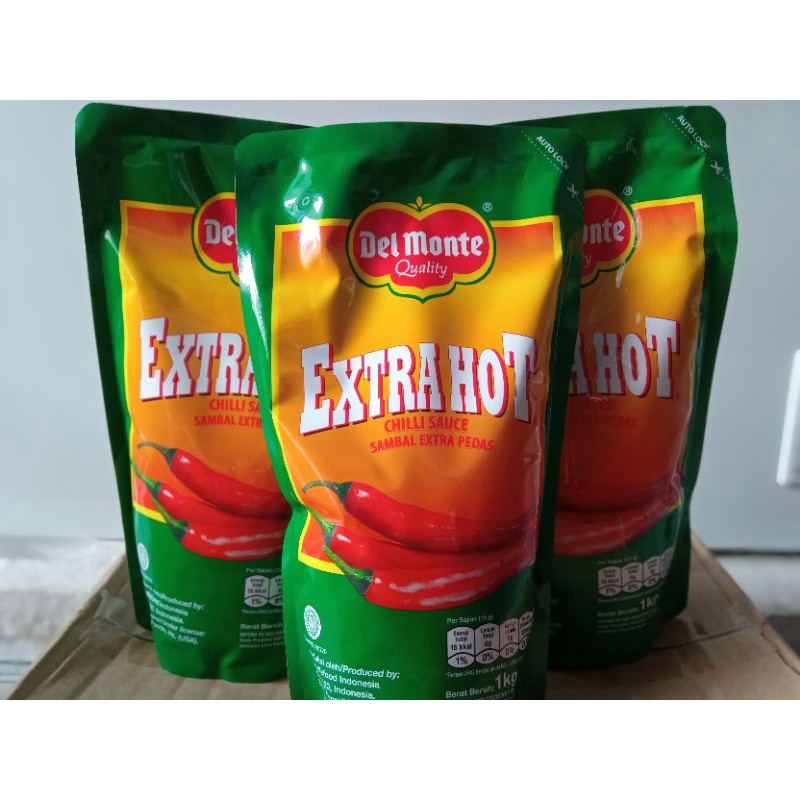 

Delmonte Saos Extra Pedas 200 gr dan 1 kg